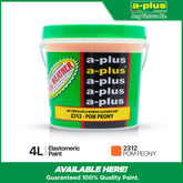 A-Plus All Weather - 2312 Pom Peony for Interior & Exterior Concrete, Wood water-based paint (4L)